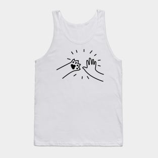 Dog Paw High-Five Tank Top